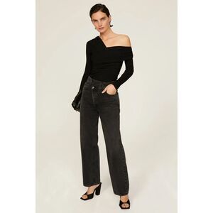 Agolde Criss Cross Jean in Black Size 25